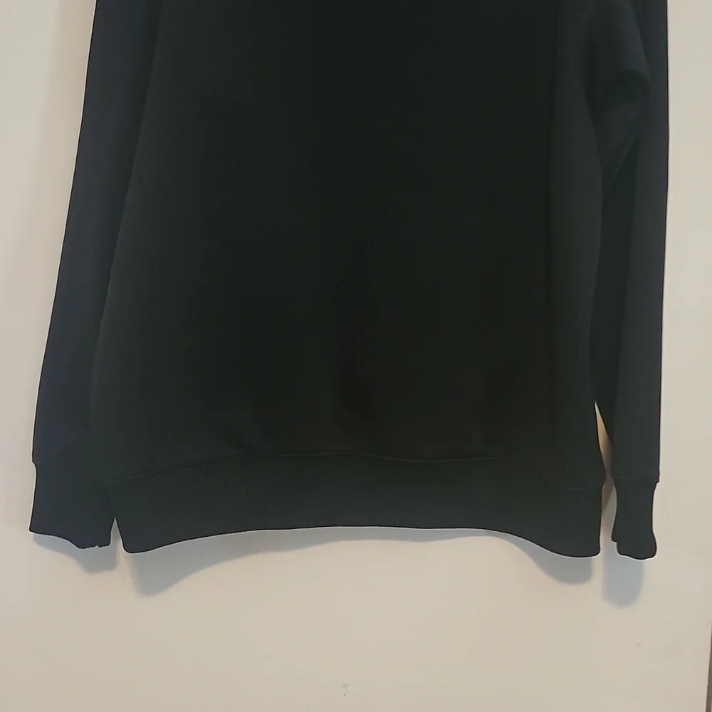 Adidas Black and Blue Basketball Hoodie